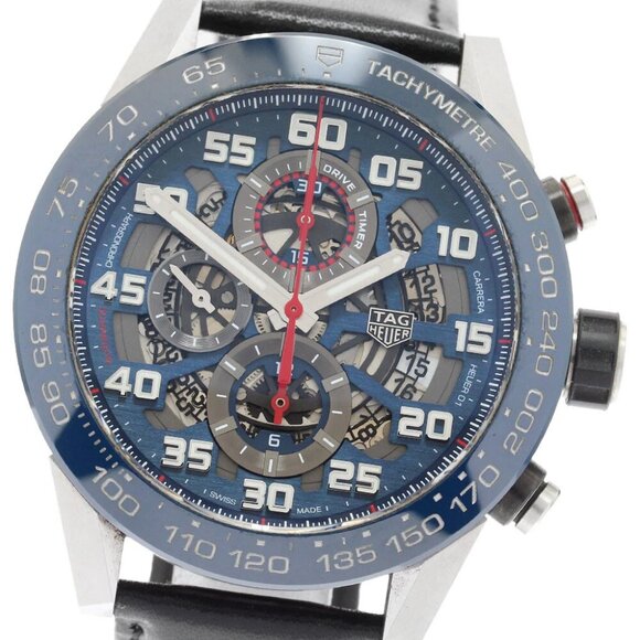 TAG HEUER Carrera Caliber Heuer 01 CAR2A1N Automatic Men's Watch - Picture 1 of 6